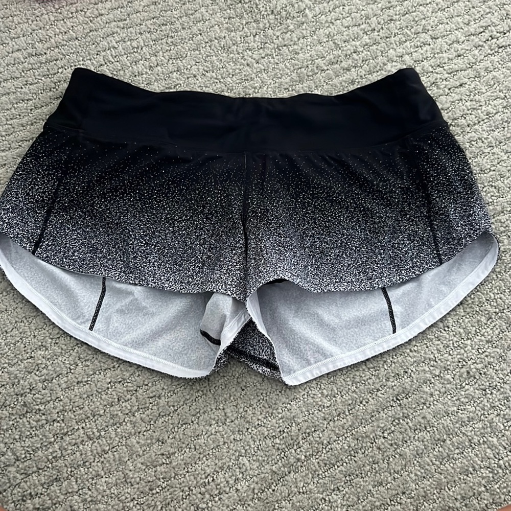 Awesome pattern Lululemon shorts!